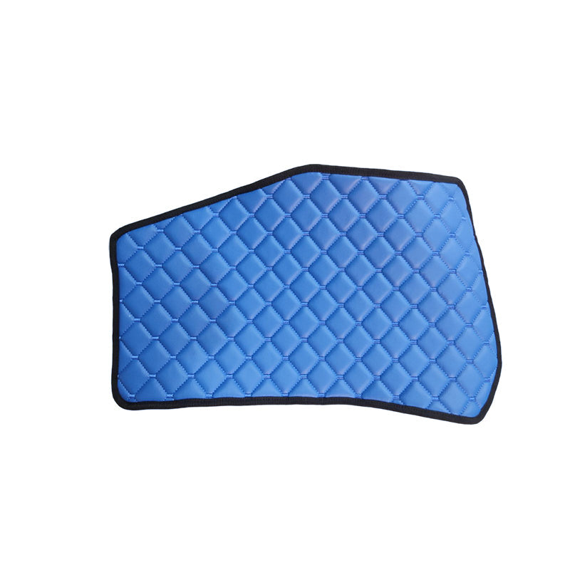 Housse de table de tableau de bord – cuir synthétique (éco-cuir), bleu, adapté pour Scania S/R Next Gen 2017+