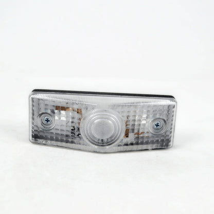 Feu de position latéral blanc – Ampoule 12/24 V, 95 x 35 x 27 mm, entraxe de fixation 52 mm