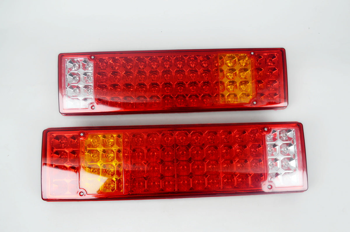 Grand feu arrière combiné à LED, 24 V, 6 fonctions, 460 x 130 x 45 mm