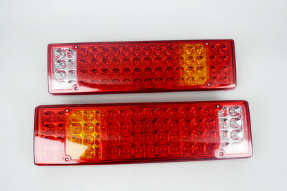 Grand feu arrière combiné à LED, 24 V, 6 fonctions, 460 x 130 x 45 mm