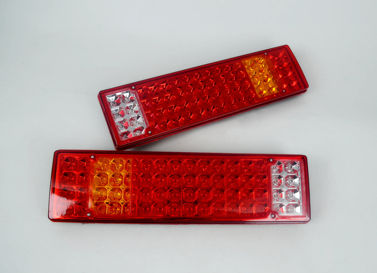 Grand feu arrière combiné à LED, 24 V, 6 fonctions, 460 x 130 x 45 mm