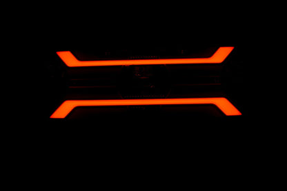 Feu arrière gauche LED néon, 35 cm, 5 fonctions, 12/24 V, catadioptre diamant