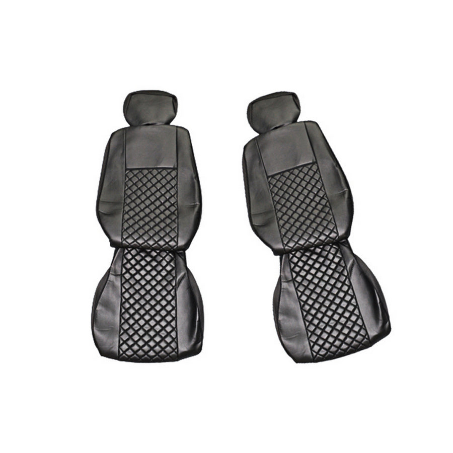 Housses de siège – adapté pour Volvo FH Euro 4, noir, 2000–2004