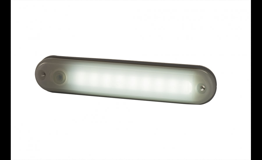 Kurze LED-Neon-Innenleuchte – 12/24V, Weiß, 134×27×15 mm
