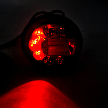 Petit feu arrière hamburger à LED droit 12 cm 12/24 V