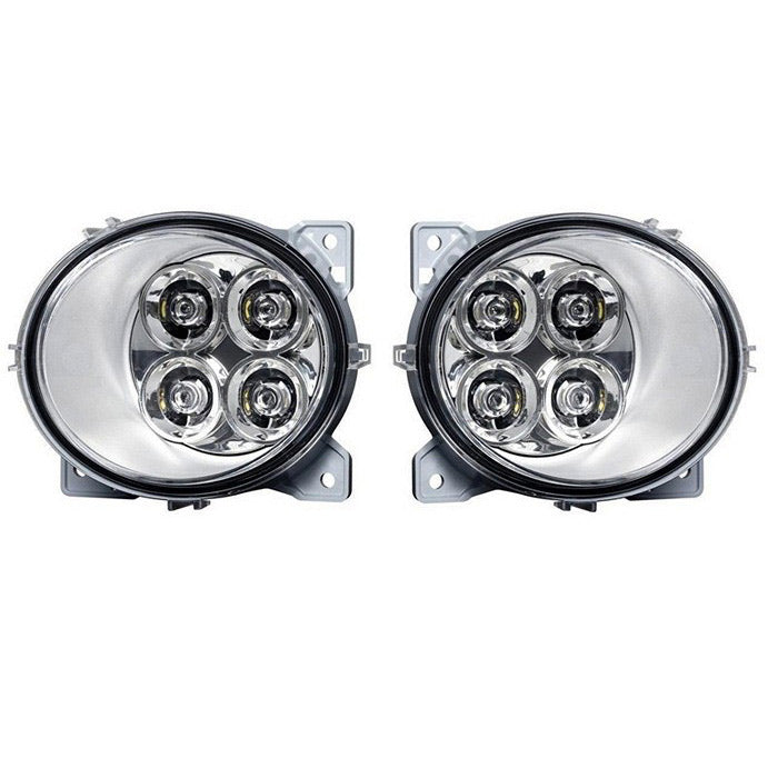 Комплект LED дневни фарове за мъгла – 24V, подходящ за Scania P/G/R/T Series 2004–2016