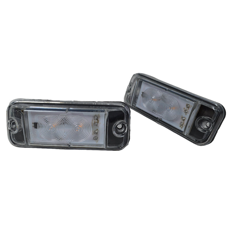 Éclairage LED de pare-soleil – Jaune, adapté pour Mercedes Actros MP2/MP3