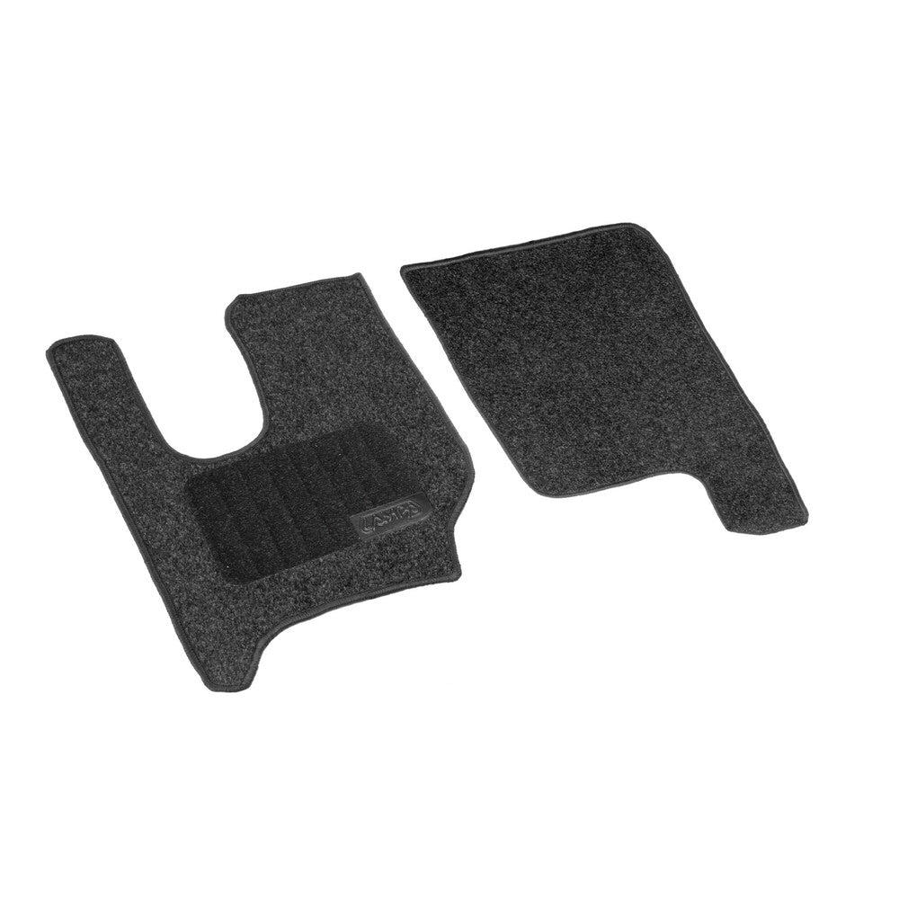 Комплект килимени подови стелки – 2 части, подходящ за камиони Renault C, K и T (2013–2022)