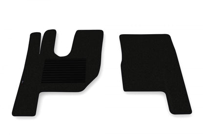 Σετ μοκετένιων πατακιών δαπέδου – κατάλληλο για Renault Gama T (από το 2014), μαύρο, 2 τεμαχίων