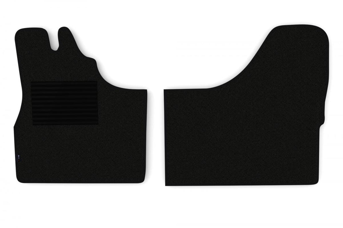 Carpet Floor Mat Set – suitable for Renault Master II 2003–2010, 2-Piece, Black