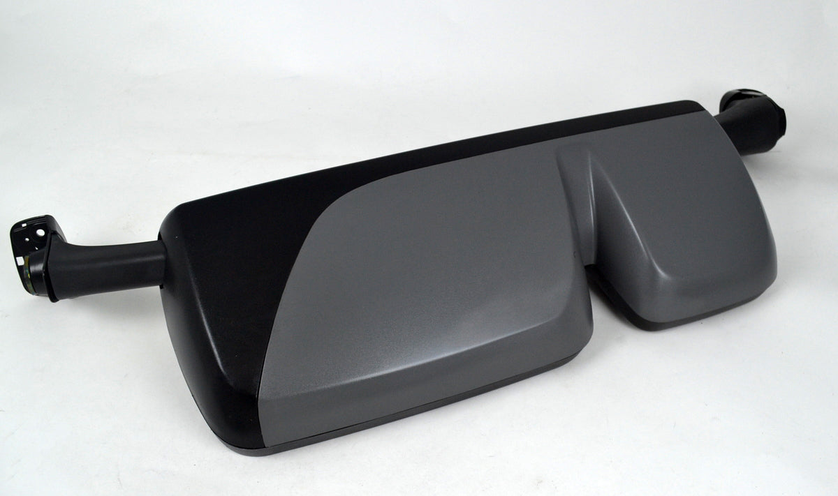 Rétroviseur extérieur droit adapté pour Mercedes Actros MP4 – Réglage électrique, 24 V, coque grise