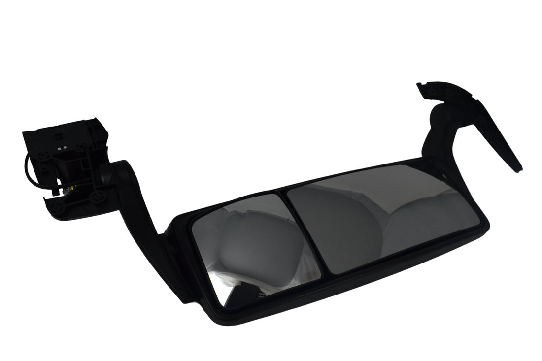 Rechter Außenspiegel geeignet für MAN TGX – 24V, 943 x 382 x 153 mm, beheizt, elektrische Verstellung
