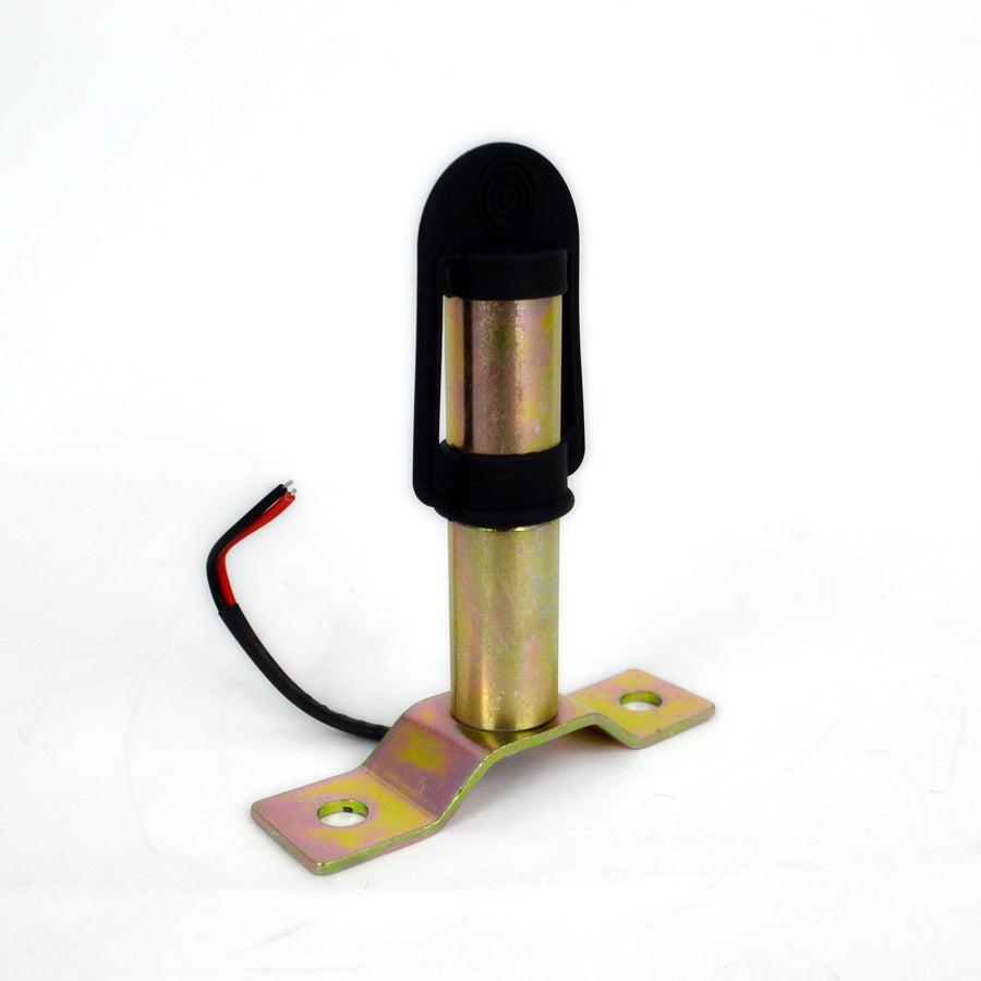 Support métallique pour gyrophare – hauteur 105 mm, diamètre de base 114 mm, entraxe de fixation 86 mm