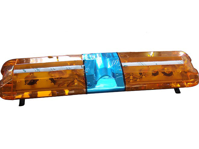 Rampe de gyrophare double grand modèle – 110 cm, feu de signalisation 24 V