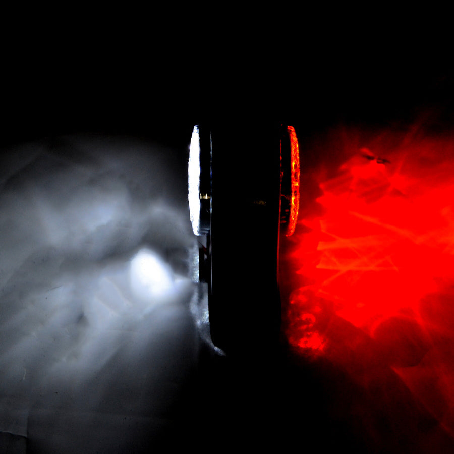 Feu de gabarit LED Paolo, 10 LED, rouge/blanc, 24 V