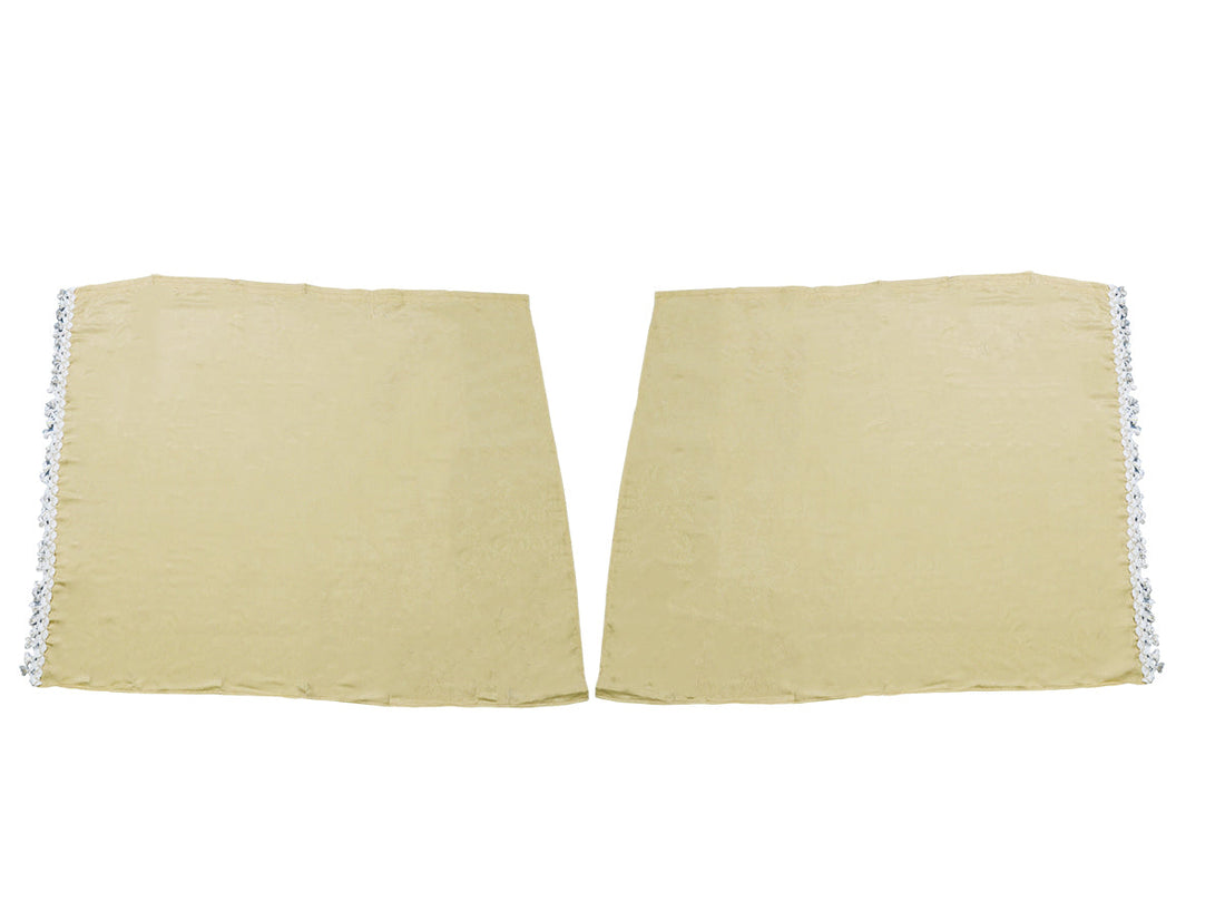 Κουρτίνες φορτηγού κατάλληλο για Iveco Stralis (2017+) – Μπεζ, Σετ 2 τεμαχίων, 2,4 × 1,12 m