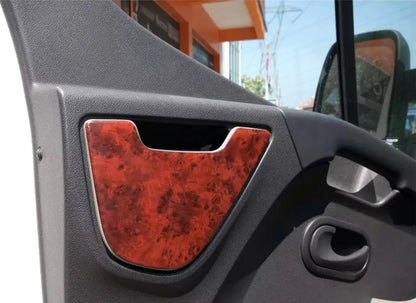 Mahogany Silicone Dashboard Sticker Kit – suitable for Renault Master 2010–2020, 29 Pieces