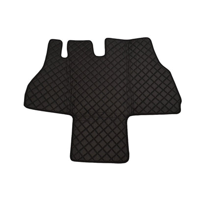 Leather Floor Mats – suitable for Fiat Ducato II, suitable for Citroën Jumper I, suitable for Peugeot Boxer I, 1994–2002, Black