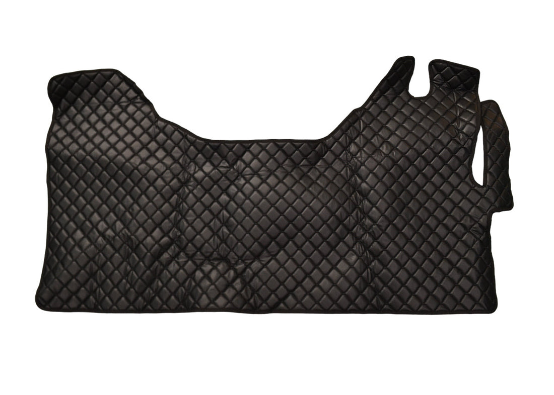 Black Eco Leather Floor Mats – suitable for Iveco Daily VI, Right-Hand Drive, 2014+