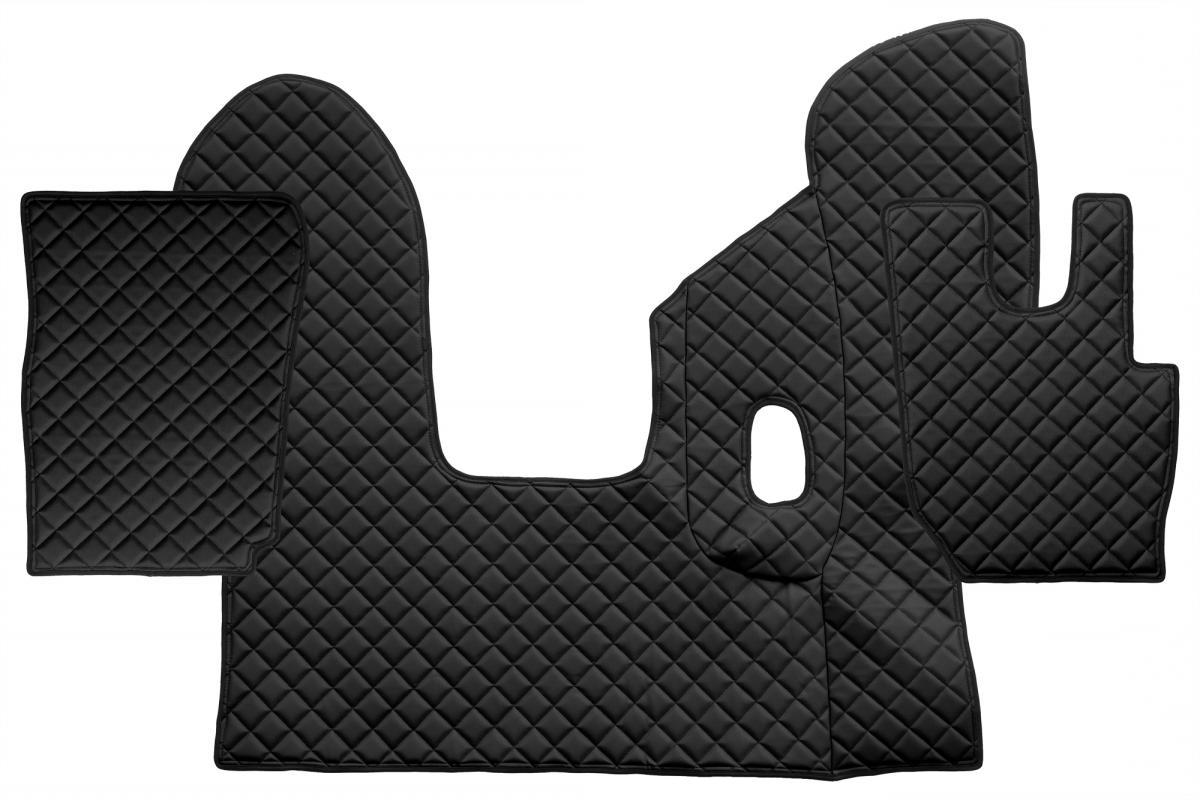 Kunstleder-Armaturenbrettmatte – geeignet für DAF CF Euro 6, Rechtslenker, Schaltgetriebe, Schwarz