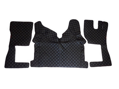 Tapis de sol en cuir synthétique noir – Conduite à droite, adapté pour Volvo FH 2013+