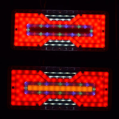 Panneau Stop Gira LED néon – 33 × 14 cm, panneau lumineux compact