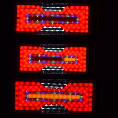 Panneau Stop Gira LED néon – 33 × 14 cm, panneau lumineux compact