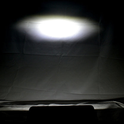 Projecteur de route LED avec feux de jour (DRL), 30 W, 4 LED, DRL 0,9 W, 8 LED, blanc/ambre, 22 cm, fixation arrière/latérale