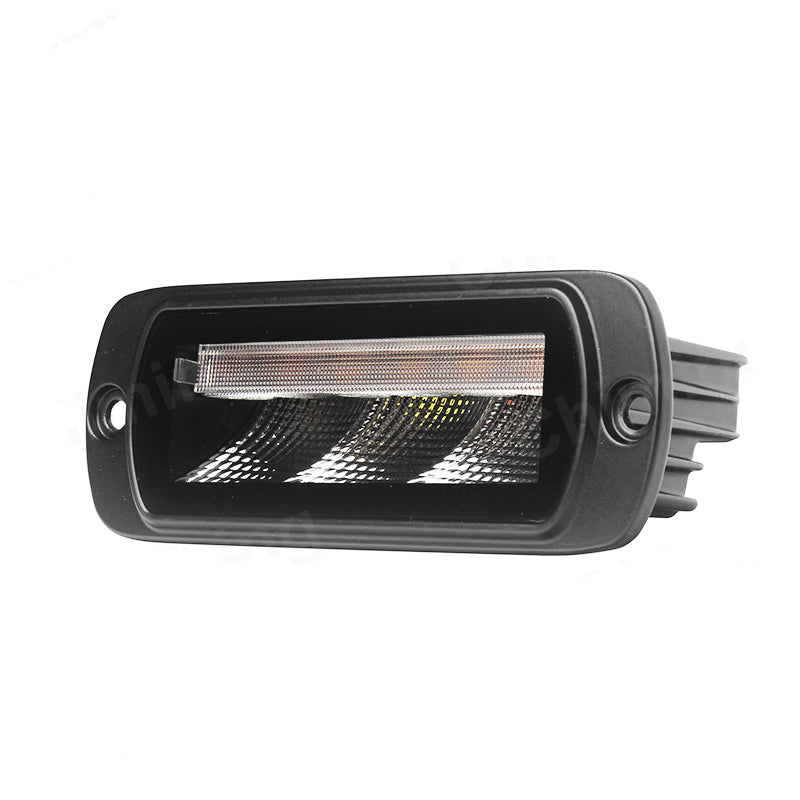 Feu arrière LED encastré Stop/Position, 5 fonctions, 12V/24V, homologué E