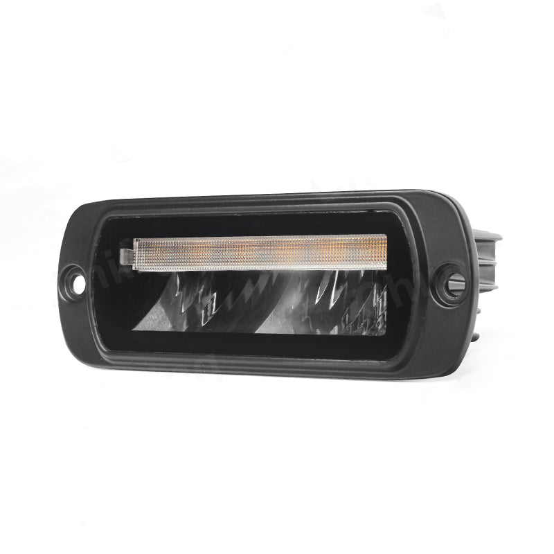 Recessed LED Warning Light Bar, 5 Functions, 12/24V, 155×55×70 mm