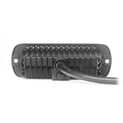 Rampe lumineuse d’avertissement à LED encastrée, 5 fonctions, 12/24 V, 155×55×70 mm