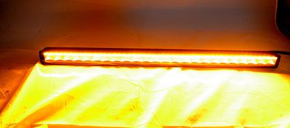 Barre de feu stop LED – 5 fonctions, flash ambre, 84 cm