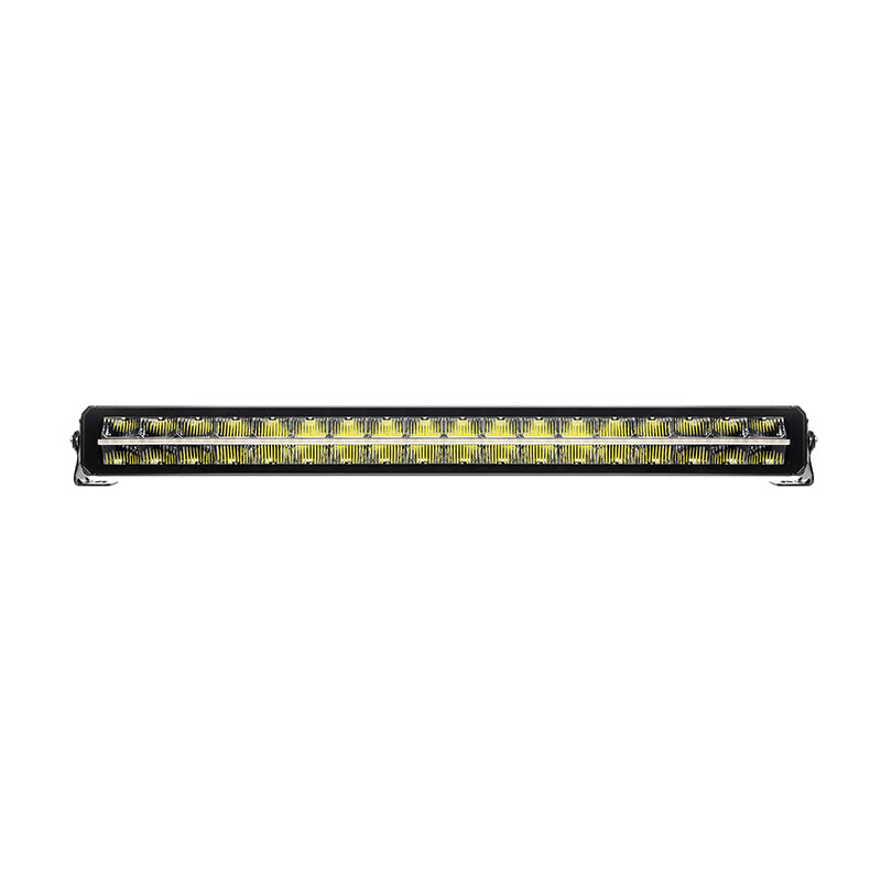Barre lumineuse LED 81 cm, 3 fonctions, faisceau spot blanc, DRL blanc/ambre, E-Mark, 10–30 V, 140 W, IP67/IP69K