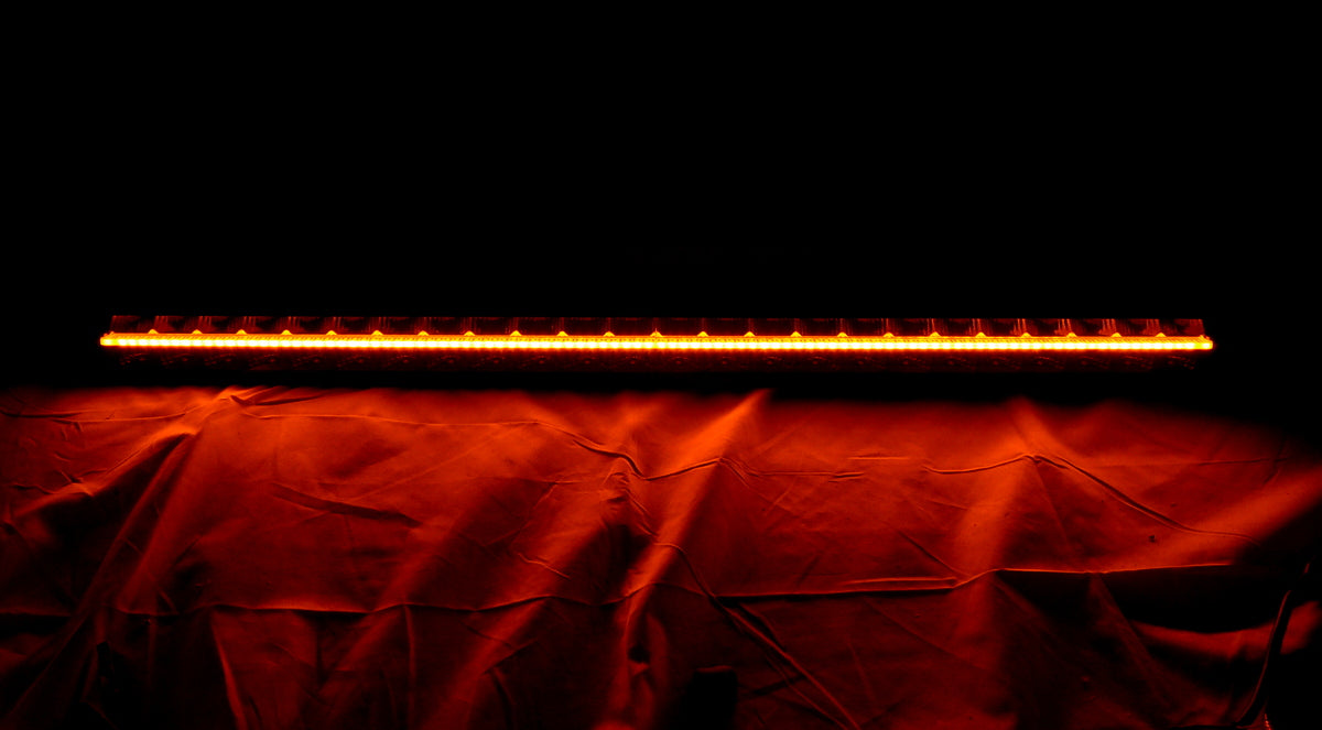 Rampe LED 180 W faisceau longue portée blanc ambre DRL 106 cm