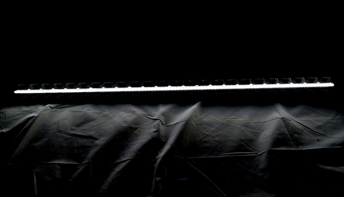 Rampe LED 180 W faisceau longue portée blanc ambre DRL 106 cm