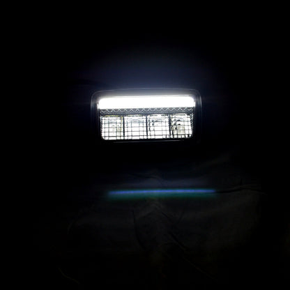 Projecteur de travail LED 15 W faisceau ponctuel avec DRL, fixation inférieure, 10–30 V, IP67/IP69K