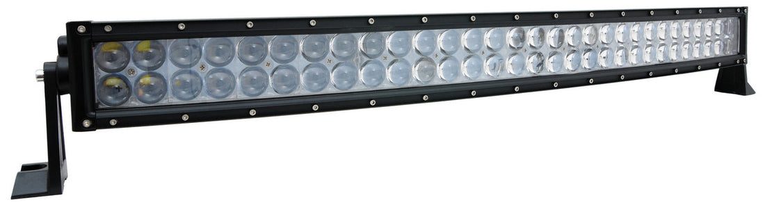 Curved LED Light Bar, 180 W, 60 LEDs, 800 × 80 × 90 mm, 12/24 V, ECE Approved
