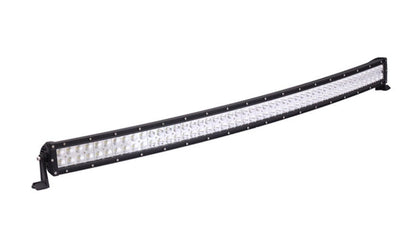 Rampe lumineuse LED incurvée, 300 W, 129 cm, 12/24 V, homologuée ECE