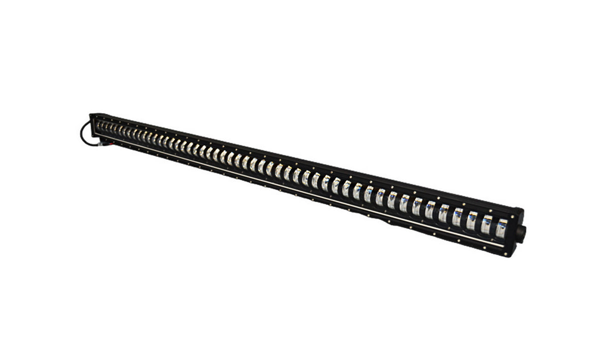 Barre lumineuse LED – 400 W, 50 LED CREE, 132 cm, double faisceau pour conduite tout-terrain