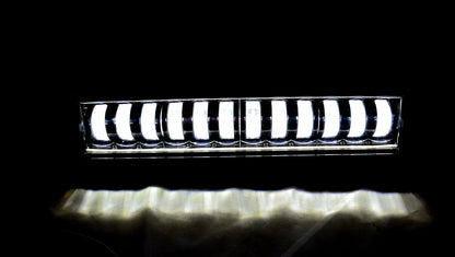 Barre lumineuse LED 96 W 12/24 V 340 x 75 x 90 mm avec LED CREE