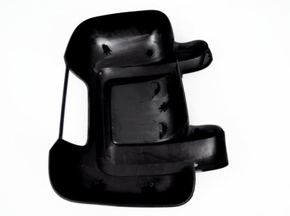 Left Exterior Mirror Cover – suitable for Citroen, suitable for Fiat and suitable for Peugeot Boxer, Ducato, Jumper, Black ABS