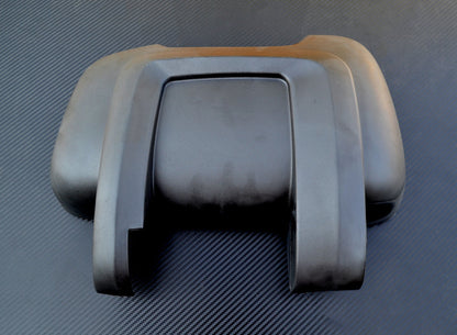 Left Exterior Mirror Cover – suitable for Citroen, suitable for Fiat and suitable for Peugeot Boxer, Ducato, Jumper, Black ABS