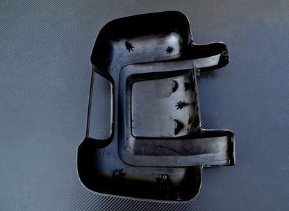 Left Exterior Mirror Cover – suitable for Citroen, suitable for Fiat and suitable for Peugeot Boxer, Ducato, Jumper, Black ABS