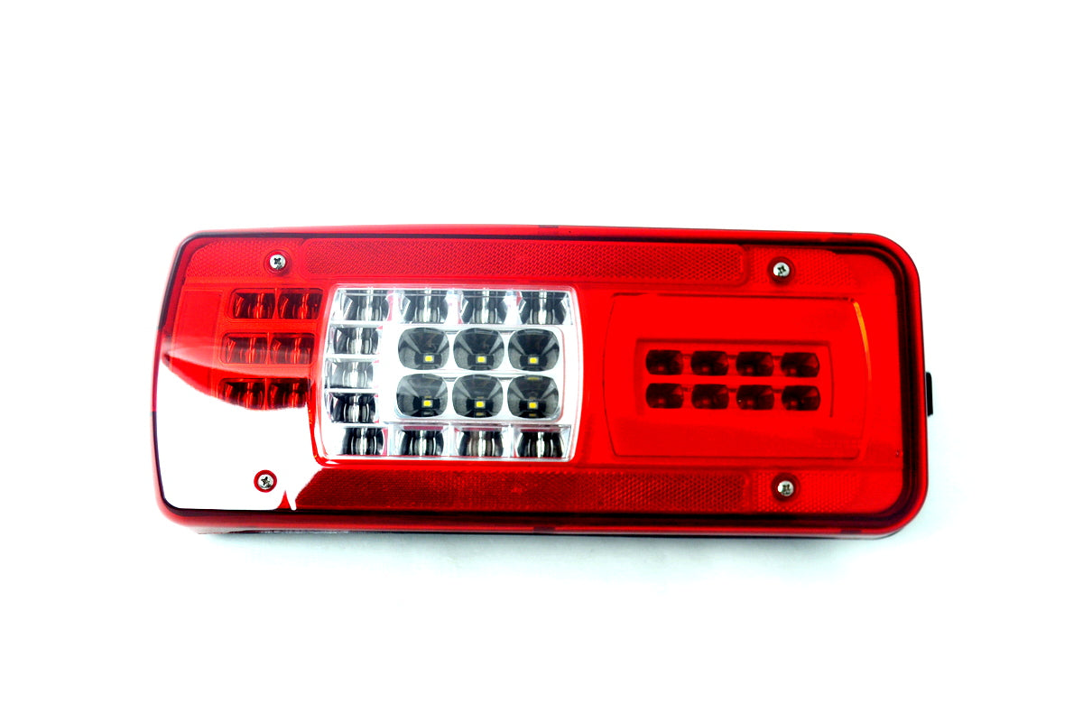 Feu arrière combiné droit à LED – adapté pour Iveco Stralis S-3, 24V, 410×165×85 mm
