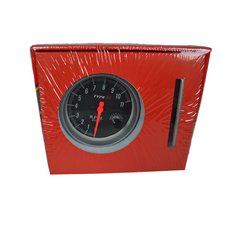 Compte-tours noir – Grand indicateur de régime moteur (RPM) pour la surveillance de la vitesse de rotation