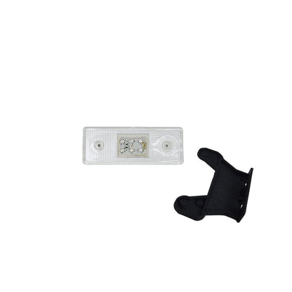 Feu de gabarit LED 12 V bleu 6 LED 102 x 43 x 8 mm avec support de fixation