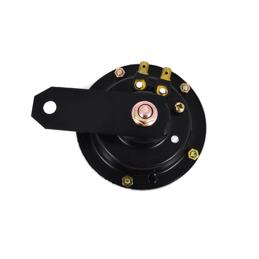 Avertisseur sonore rond en métal – 12 V, 90 mm, 110 dB