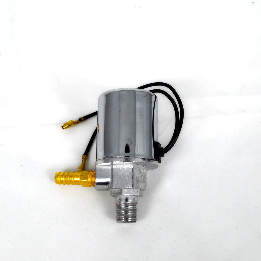 Valve de klaxon chromé 12/24 V 81 x 39 mm corps en plastique ABS chromé