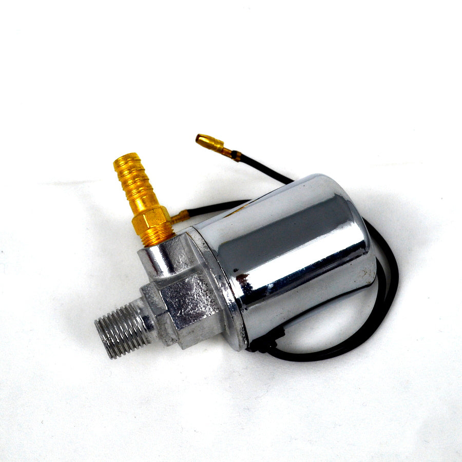 Valve de klaxon chromé 12/24 V 81 x 39 mm corps en plastique ABS chromé