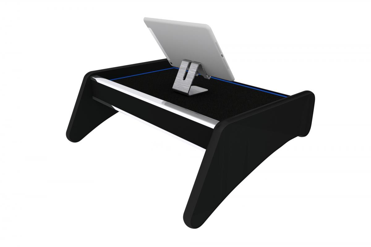 Central Dashboard Table – suitable for Citroën Jumper, suitable for Fiat Ducato and suitable for Peugeot Boxer, from 2006, Blue Carpet